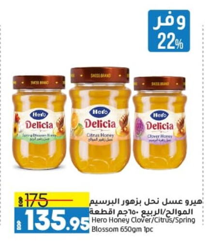 HERO Honey available at Lulu Hypermarket  in Egypt - Cairo