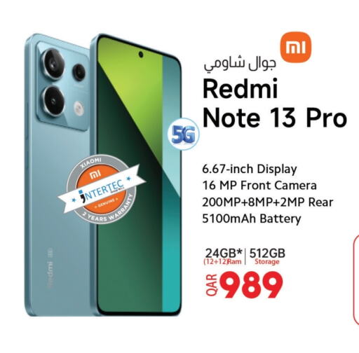 REDMI available at Saudia Hypermarket in Qatar - Al Daayen