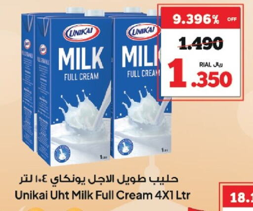 UNIKAI Long Life / UHT Milk available at Al Fayha Hypermarket  in Oman - Muscat