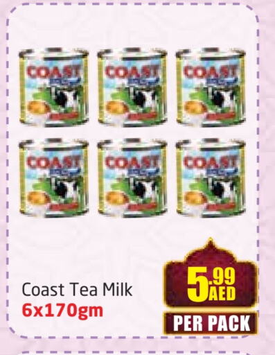 COAST Evaporated Milk available at Delta Centre in UAE - Dubai