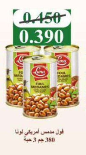 LUNA Fava Beans available at Alshuhada co.op in Kuwait - Kuwait City