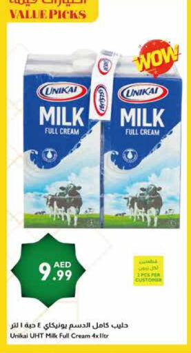 UNIKAI Long Life / UHT Milk available at Istanbul Supermarket in UAE - Dubai