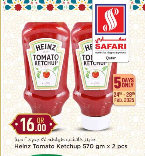 HEINZ Tomato Ketchup available at Safari Hypermarket in Qatar - Al Wakra