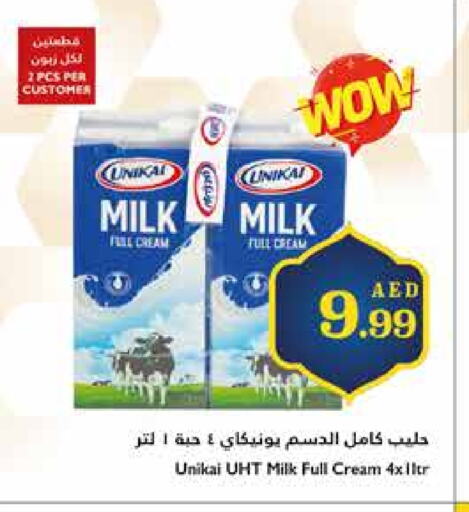 UNIKAI Long Life / UHT Milk available at Trolleys Supermarket in UAE - Dubai