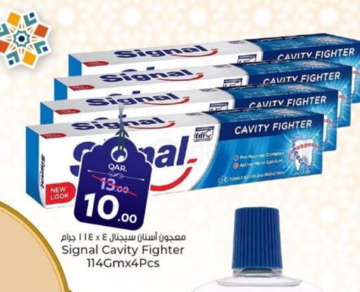 SIGNAL Toothpaste available at Paris Hypermarket in Qatar - Al Wakra