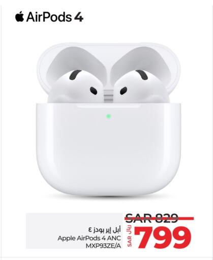 APPLE Earphone available at LULU Hypermarket in KSA, Saudi Arabia, Saudi - Unayzah