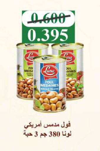 LUNA Fava Beans available at Sabah Al Salem Co op in Kuwait - Kuwait City