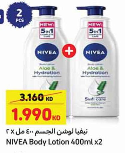 Nivea Body Lotion & Cream available at Carrefour in Kuwait - Kuwait City