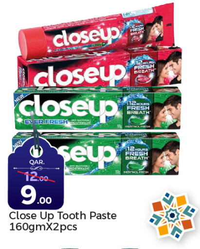 CLOSE UP Toothpaste available at Paris Hypermarket in Qatar - Al Wakra