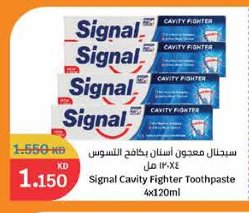 SIGNAL Toothpaste available at City Hypermarket in Kuwait - Kuwait City