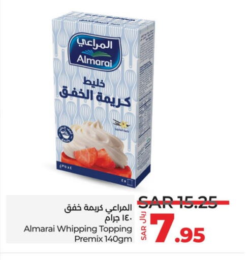 ALMARAI Whipping / Cooking Cream available at LULU Hypermarket in KSA, Saudi Arabia, Saudi - Hail