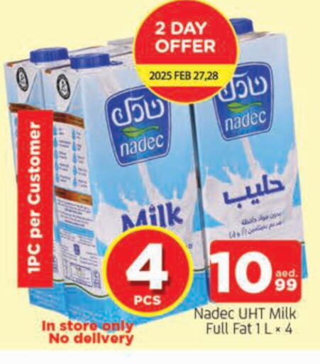 NADEC Long Life / UHT Milk available at AL MADINA in UAE - Sharjah / Ajman