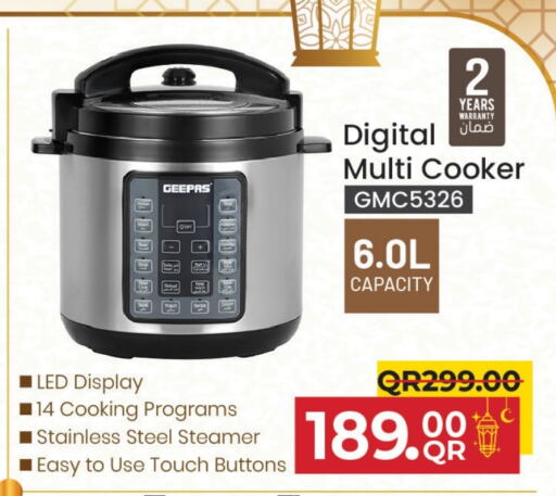 GEEPAS Rice Cooker available at Family Food Centre in Qatar - Al Khor