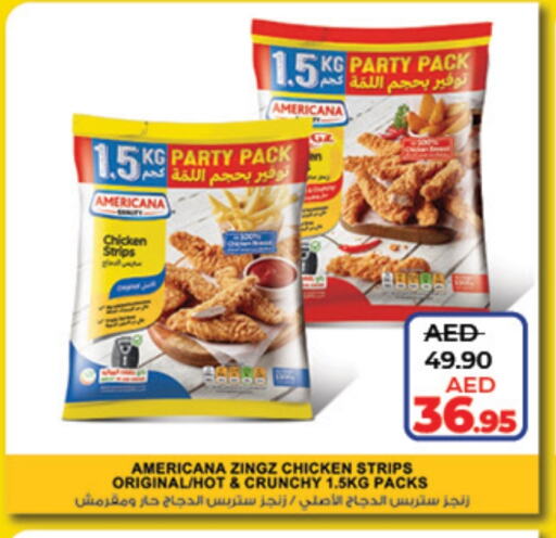 AMERICANA Chicken Strips available at Lulu Hypermarket in UAE - Abu Dhabi