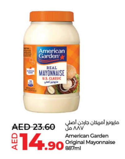 AMERICAN GARDEN Mayonnaise available at Lulu Hypermarket in UAE - Fujairah