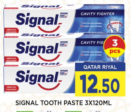 SIGNAL Toothpaste available at Doha Stop n Shop Hypermarket in Qatar - Al Wakra