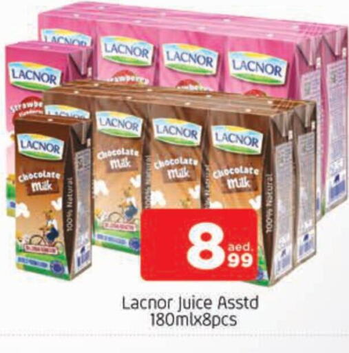 LACNOR Flavoured Milk available at AL MADINA in UAE - Sharjah / Ajman