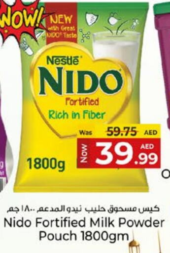 NIDO Milk Powder available at Kenz Hypermarket in UAE - Sharjah / Ajman