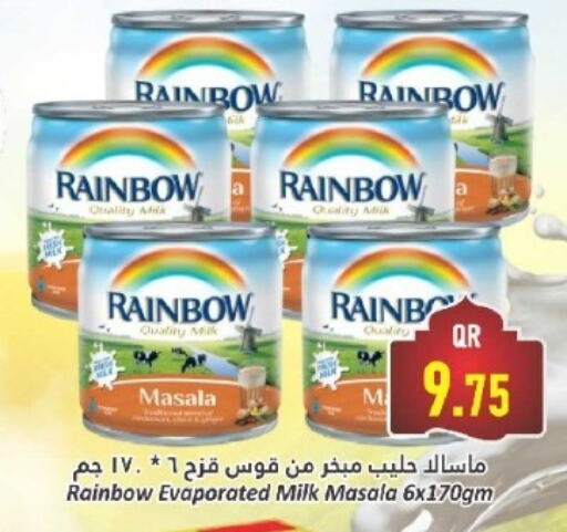 RAINBOW Evaporated Milk available at Dana Hypermarket in Qatar - Doha