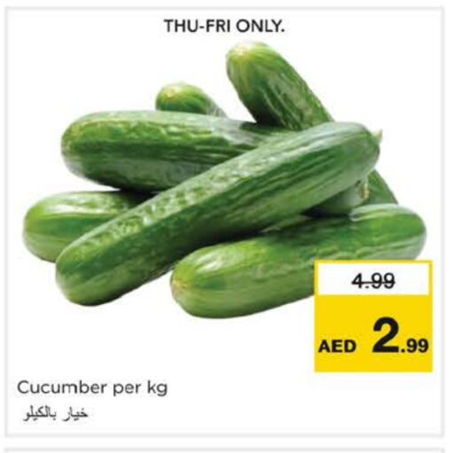 Cucumber available at Nesto Hypermarket in UAE - Sharjah / Ajman