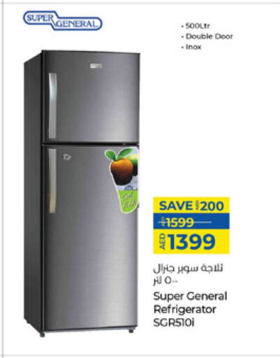 SUPER GENERAL Refrigerator available at Lulu Hypermarket in UAE - Sharjah / Ajman