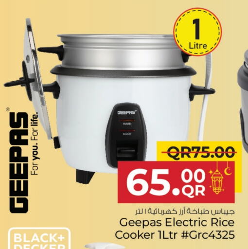 GEEPAS Rice Cooker available at Family Food Centre in Qatar - Al Daayen