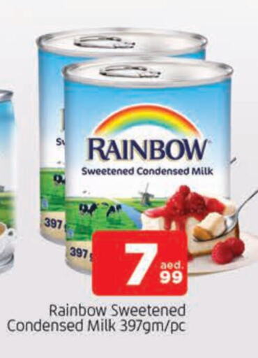 RAINBOW Condensed Milk available at AL MADINA in UAE - Sharjah / Ajman