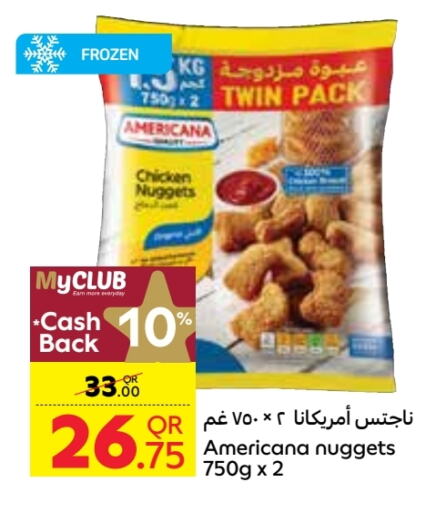 AMERICANA Chicken Nuggets available at Carrefour in Qatar - Al Khor