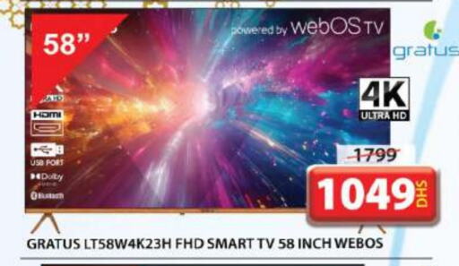 GRATUS Smart TV available at Grand Hyper Market in UAE - Sharjah / Ajman