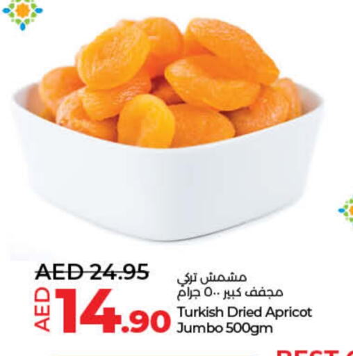 Apricot available at لولو هايبرماركت in الإمارات العربية المتحدة , الامارات - ٱلْفُجَيْرَة‎