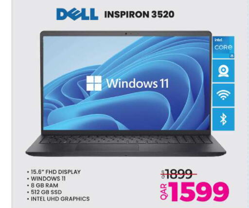 DELL Laptop available at Ansar Gallery in Qatar - Al Wakra