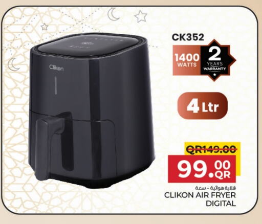 CLIKON Air Fryer available at Family Food Centre in Qatar - Doha