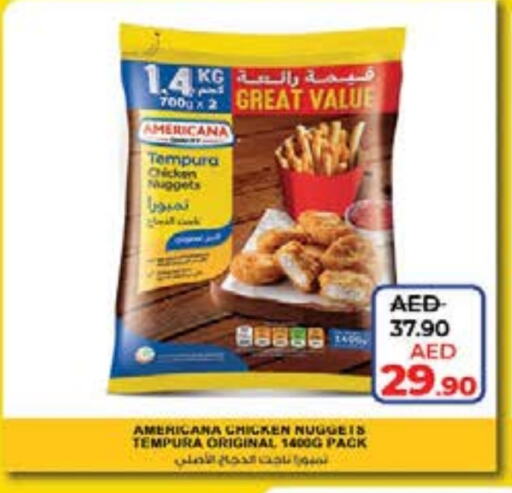 AMERICANA Chicken Nuggets available at Lulu Hypermarket in UAE - Umm al Quwain