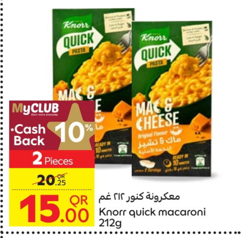 KNORR Macaroni available at Carrefour in Qatar - Al Khor