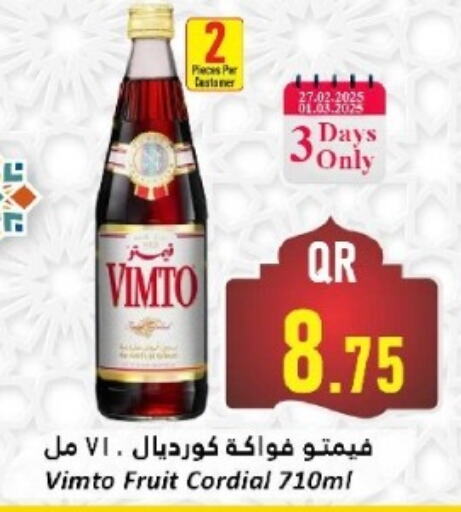 VIMTO available at Dana Hypermarket in Qatar - Al Wakra