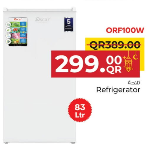 OSCAR Refrigerator available at Family Food Centre in Qatar - Al Khor