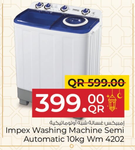 IMPEX Washing Machine available at Family Food Centre in Qatar - Al Rayyan