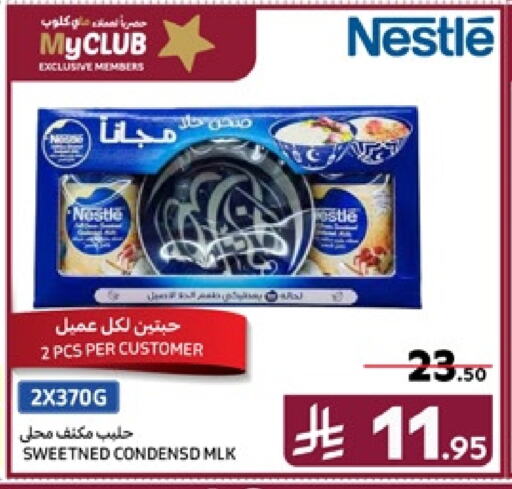 NESTLE Condensed Milk available at Carrefour in KSA, Saudi Arabia, Saudi - Medina