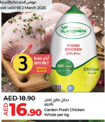 Fresh Whole Chicken available at Lulu Hypermarket in UAE - Abu Dhabi