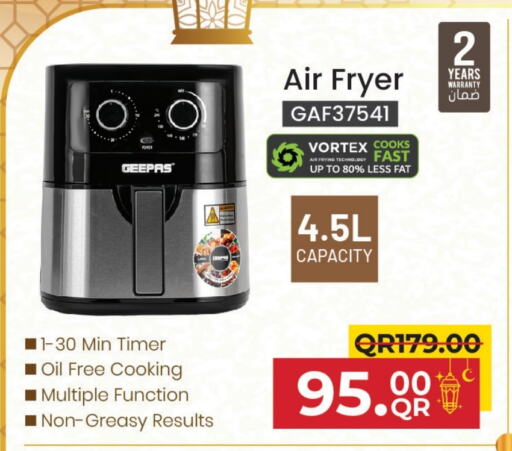 GEEPAS Air Fryer available at Family Food Centre in Qatar - Al Khor