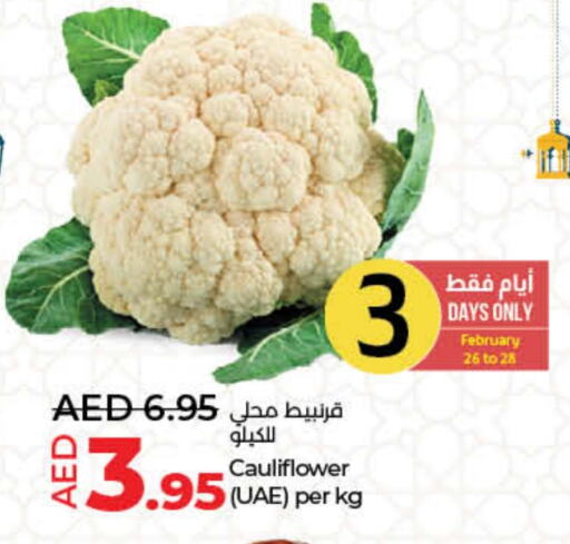 Cauliflower available at Lulu Hypermarket in UAE - Umm al Quwain