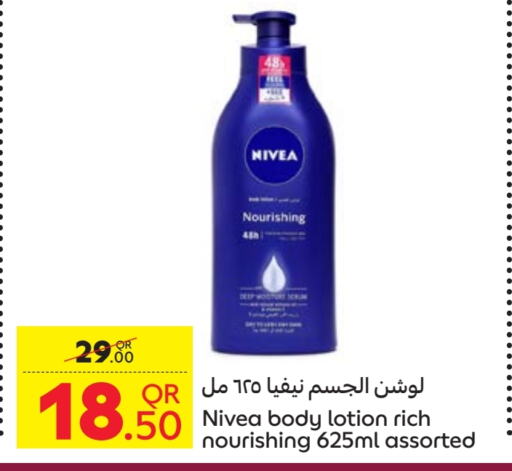 Nivea Body Lotion & Cream available at Carrefour in Qatar - Al Khor