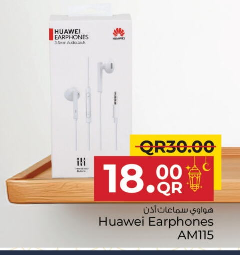 HUAWEI Earphone available at Family Food Centre in Qatar - Al Daayen