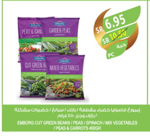 Peas Spinach available at Farm  in KSA, Saudi Arabia, Saudi - Al Hasa