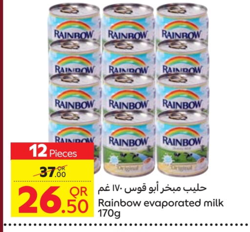 RAINBOW Evaporated Milk available at Carrefour in Qatar - Doha