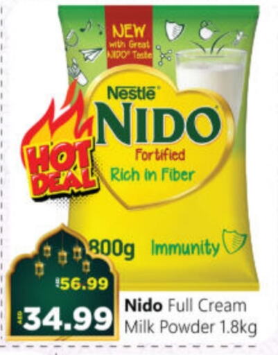 NIDO Milk Powder available at Al Madina Hypermarket in UAE - Abu Dhabi