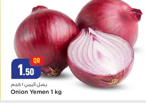 Onion from Yemen available at Safari Hypermarket in Qatar - Al Khor