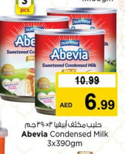 ABEVIA Condensed Milk available at Nesto Hypermarket in UAE - Fujairah