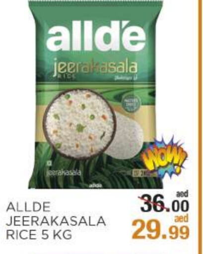 ALLDE Jeerakasala Rice available at OK Hypermarket LLC SPC in UAE - Abu Dhabi