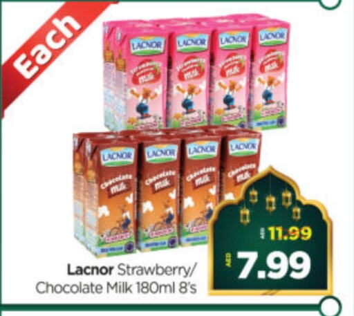 LACNOR Flavoured Milk available at Al Madina Hypermarket in UAE - Abu Dhabi